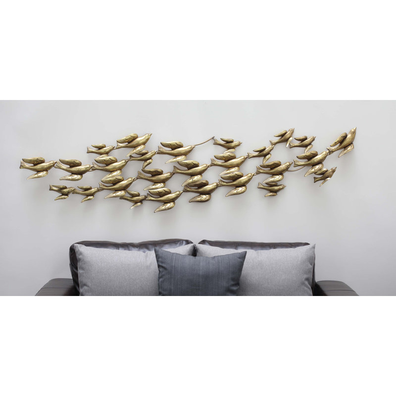 Red Barrel Studio Metal Bird Wall Décor & Reviews Wayfair